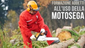 'CORSO DI FORMAZIONE ADDETTI MOTOSEGHE PORTATILI'